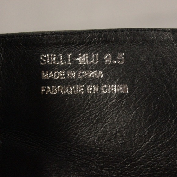 Jeffrey Campbell Gray Leather Lace Up Side Zip Pointed Toe Ankle Boots SULLI 9.5 - Picture 9 of 10